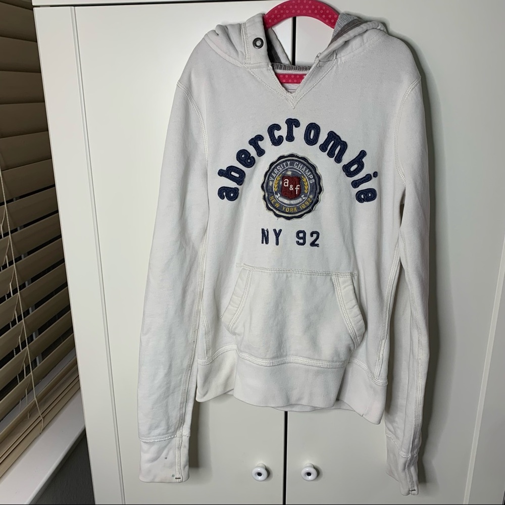 Abercrombie Kids Scrum Logo Hoodie Sweatshirt